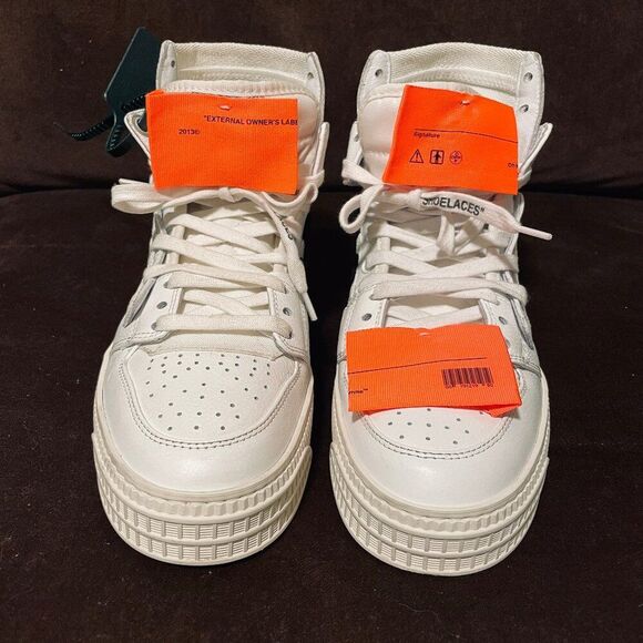 Size 9 Women’s/7.5 Men’s Off-White Off-Court 3.0 High White Virgil Abloh 39 EUR - Picture 2 of 15